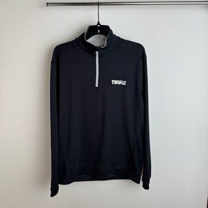 Levelwear Thule Black Half-Zip Pullover